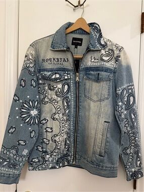 Rockstar Original Printed Denim Jacket